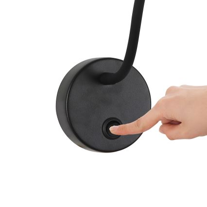 Brilagi - LED Димируем гъвкава стена лампа MAYA 1xG9/4W/230V черен 2700-6500K Wi-Fi Tuya