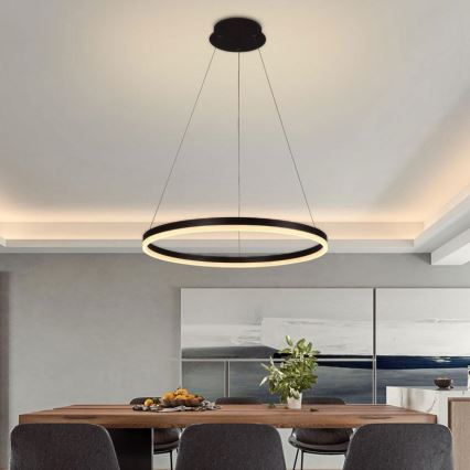 Brilagi - LED Димируем пендел CIRCLE LED/42W/230V 3000-6500K + дистанционно управление