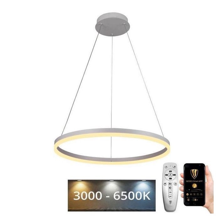 Brilagi - LED Димируем пендел CIRCLE LED/42W/230V 3000-6500K + дистанционно управление