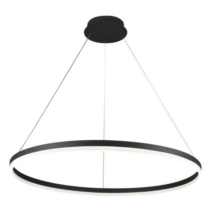 Brilagi - LED Димируем пендел CIRCLE LED/55W/230V 3000-6500K черен + дистанционно управление