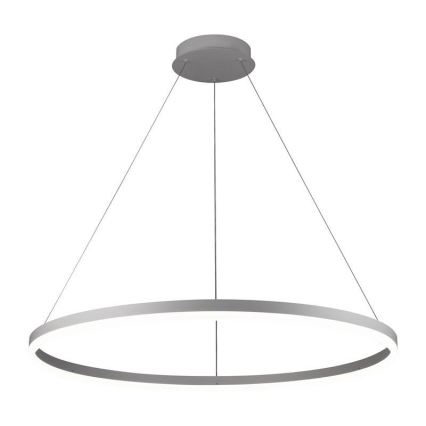 Brilagi - LED Димируем пендел CIRCLE LED/55W/230V 3000-6500K сребрист + дистанционно управление