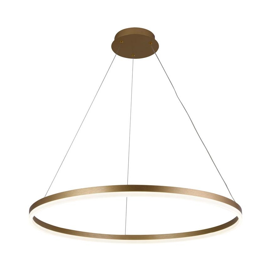 Brilagi - LED Димируем пендел CIRCLE LED/55W/230V 3000-6500K златист + дистанционно управление