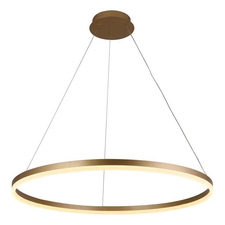 Brilagi - LED Димируем пендел CIRCLE LED/55W/230V 3000-6500K златист + дистанционно управление