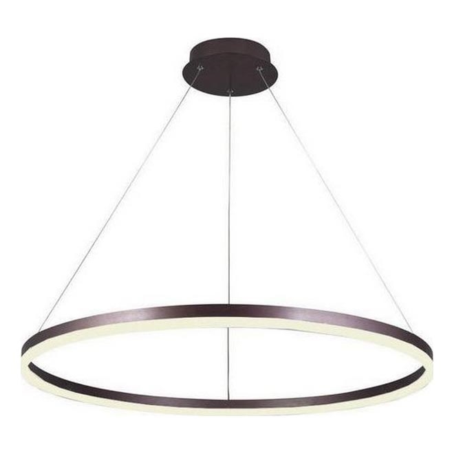 Brilagi - LED Димируем пендел CIRCLE LED/55W/230V 3000-6500K кафяв + дистанционно управление