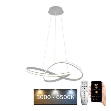 Brilagi - LED Димируем пендел COSMOWAVE LED/70W/230V 3000-6500K сребрист + дистанционно управление