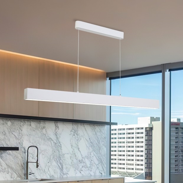 Brilagi - LED Димируем пендел SLEEKLINE SMART LED/40W/230V 3000-6000K Wi-Fi Tuya бял + дистанционно управление