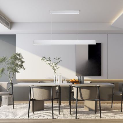 Brilagi - LED Димируем пендел SLIMLINE LED/40W/230V 3000-6000K бял + дистанционно управление