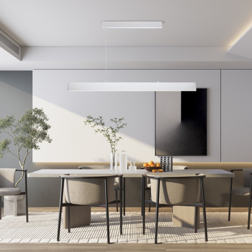 Brilagi - LED Димируем пендел SLIMLINE LED/40W/230V 3000-6000K бял + дистанционно управление