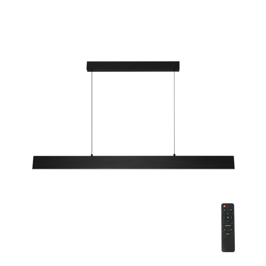 Brilagi - LED Димируем пендел SLIMLINE LED/40W/230V 3000-6000K черен + дистанционно управление