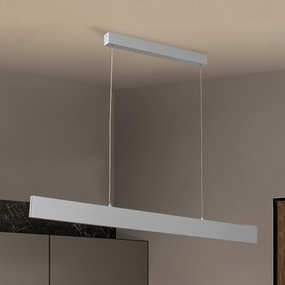 Brilagi - LED Димируем пендел SLIMLINE LED/40W/230V 3000-6000K сребрист + дистанционно управление