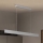 Brilagi - LED Димируем пендел SLIMLINE LED/40W/230V 3000-6000K сребрист + дистанционно управление