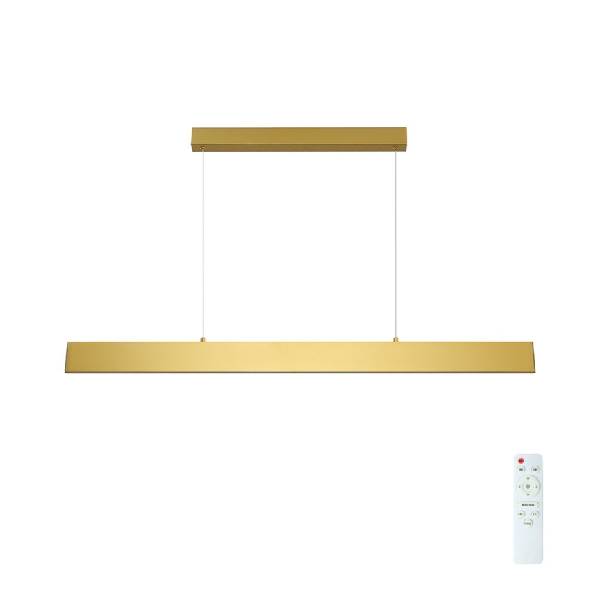 Brilagi - LED Димируем пендел SLIMLINE LED/40W/230V 3000-6000K златист + дистанционно управление