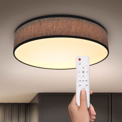 Brilagi - LED Димируем плафон ADELA LED/48W/230V 3000-6500K Ø 40 см + дистанционно управление
