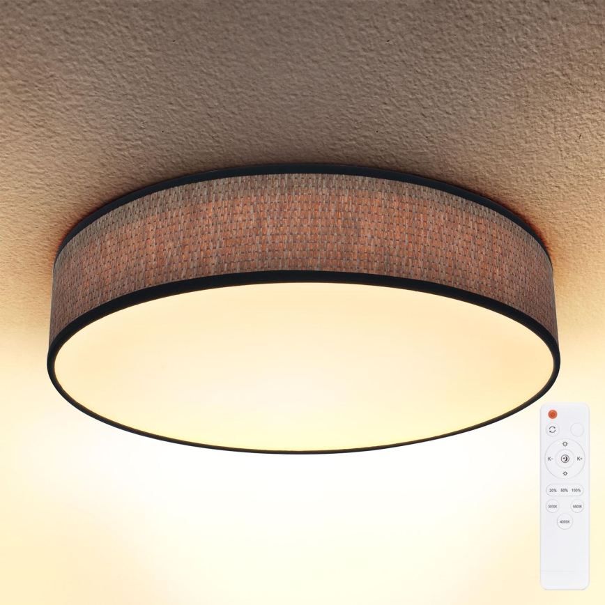 Brilagi - LED Димируем плафон ADELA LED/48W/230V 3000-6500K Ø 40 см + дистанционно управление