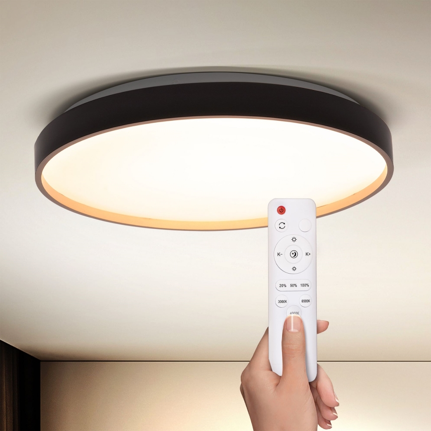 Brilagi - LED Димируем плафон CALA LED/48W/230V 3000-6500K Ø 38 см + дистанционно управление
