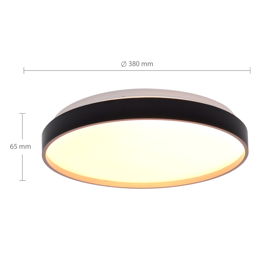 Brilagi - LED Димируем плафон CALA LED/48W/230V 3000-6500K Ø 38 см + дистанционно управление