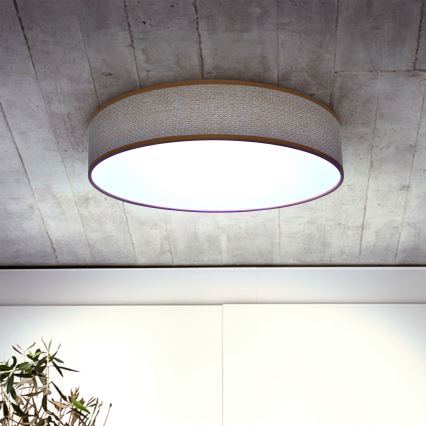 Brilagi - LED Димируем плафон CARMEN LED/48W/230V 3000-6500K Ø 40 см + дистанционно управление