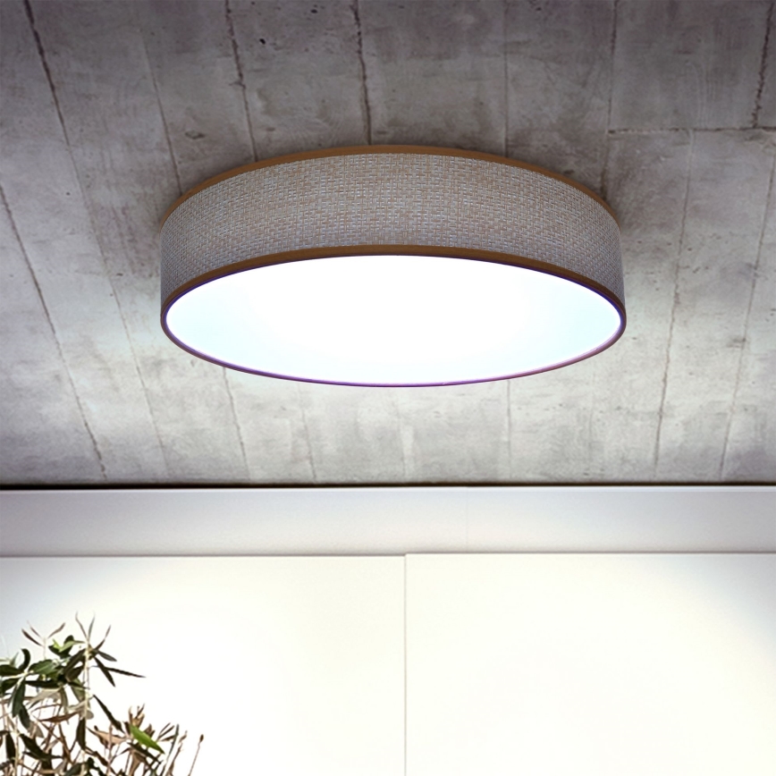 Brilagi - LED Димируем плафон CARMEN LED/48W/230V 3000-6500K Ø 40 см + дистанционно управление