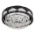 Brilagi - LED димируем плафон CROWN LED/41W/230V 3000-6000K Ø 48 см черен + дистанционно управление