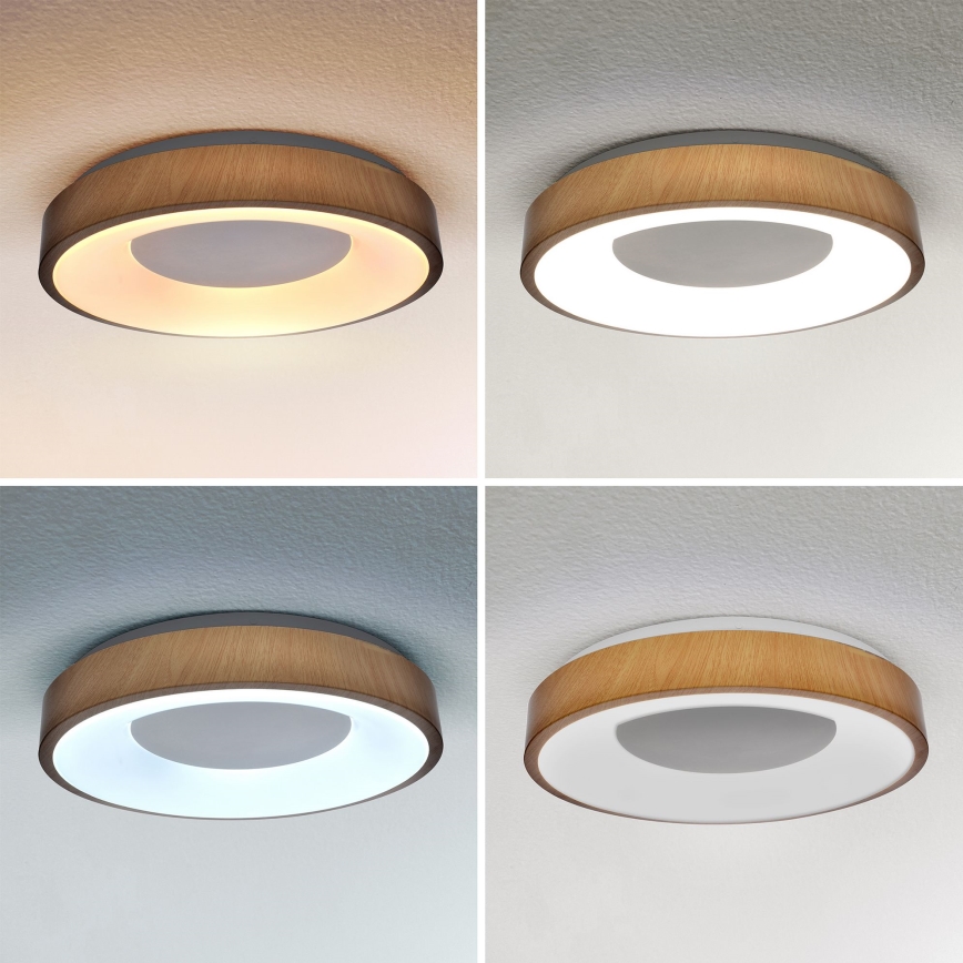 Brilagi - LED Димируем плафон DORIA LED/48W/230V 3000-6500K Ø 39 см + дистанционно управление