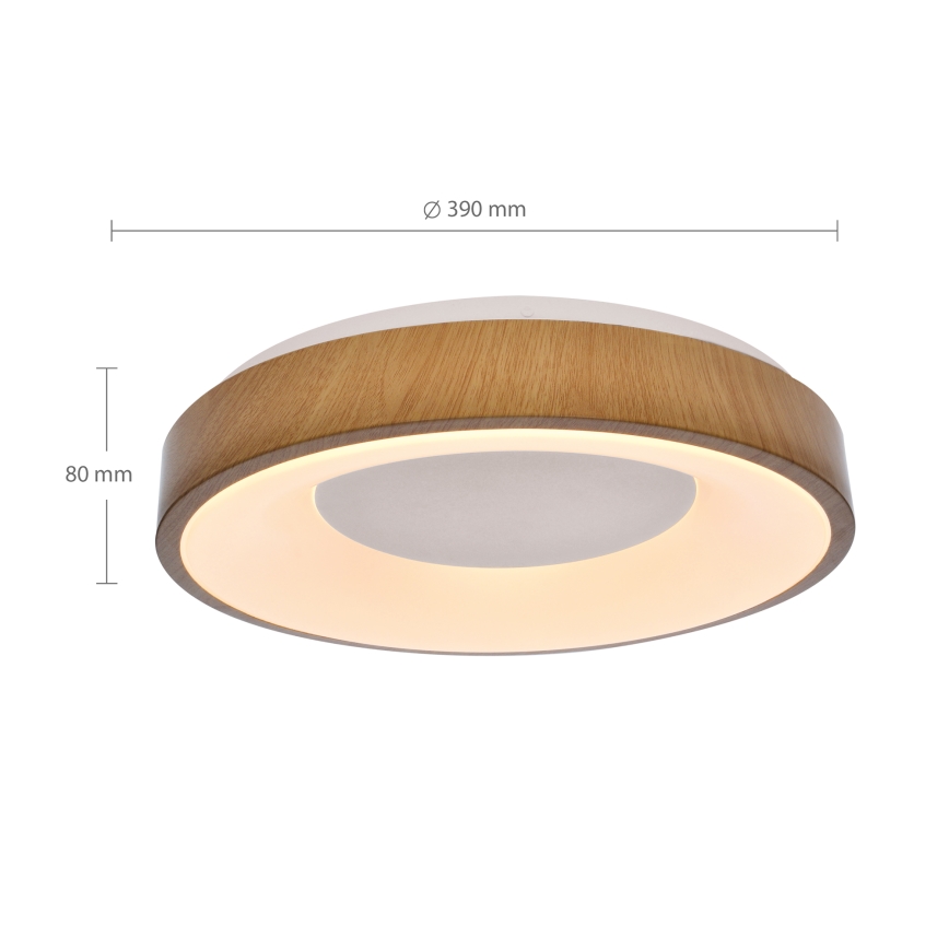 Brilagi - LED Димируем плафон DORIA LED/48W/230V 3000-6500K Ø 39 см + дистанционно управление