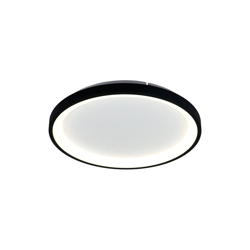 Brilagi - LED димируем тънък таванен плафон FALCON SLIM LED/42W/230V 3000-6500K Ø 50 см черен + с дистанционно управление