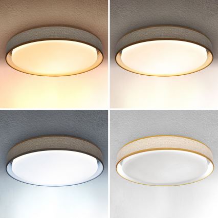 Brilagi - LED Димируем плафон KIANIA LED/48W/230V 3000-6500K Ø 43 см + дистанционно управление