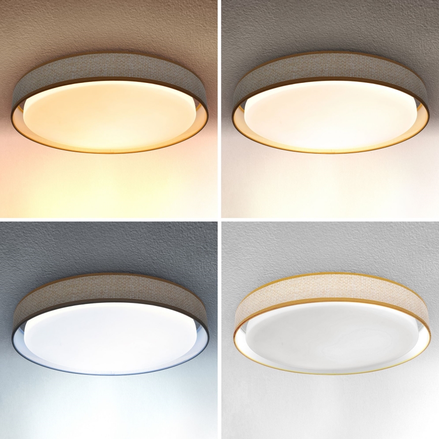 Brilagi - LED Димируем плафон KIANIA LED/48W/230V 3000-6500K Ø 43 см + дистанционно управление