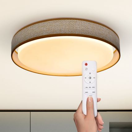 Brilagi - LED Димируем плафон KIANIA LED/48W/230V 3000-6500K Ø 43 см + дистанционно управление