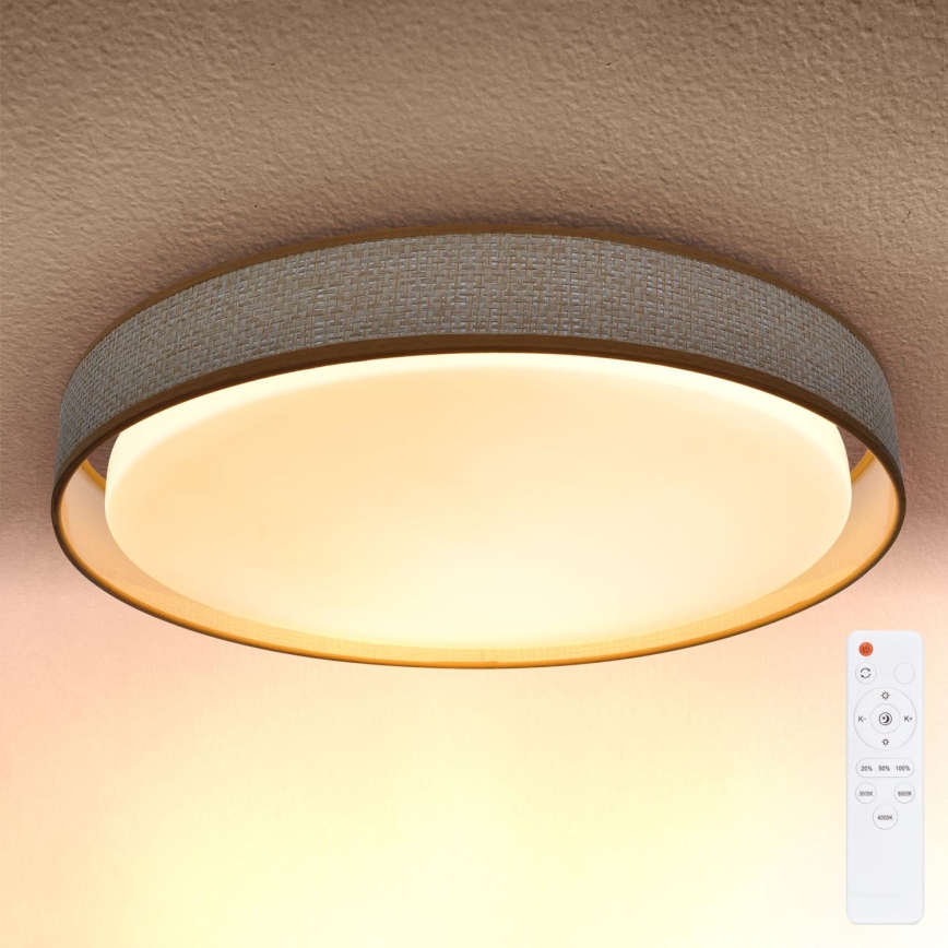 Brilagi - LED Димируем плафон KIANIA LED/48W/230V 3000-6500K Ø 43 см + дистанционно управление