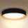 Brilagi - LED Димируем плафон LARIOS LED/48W/230V 3000-6500K ø 39 см черен + дистанционно управление
