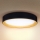 Brilagi - LED Димируем плафон LARIOS LED/60W/230V 3000-6500K ø 49 см черен + дистанционно управление