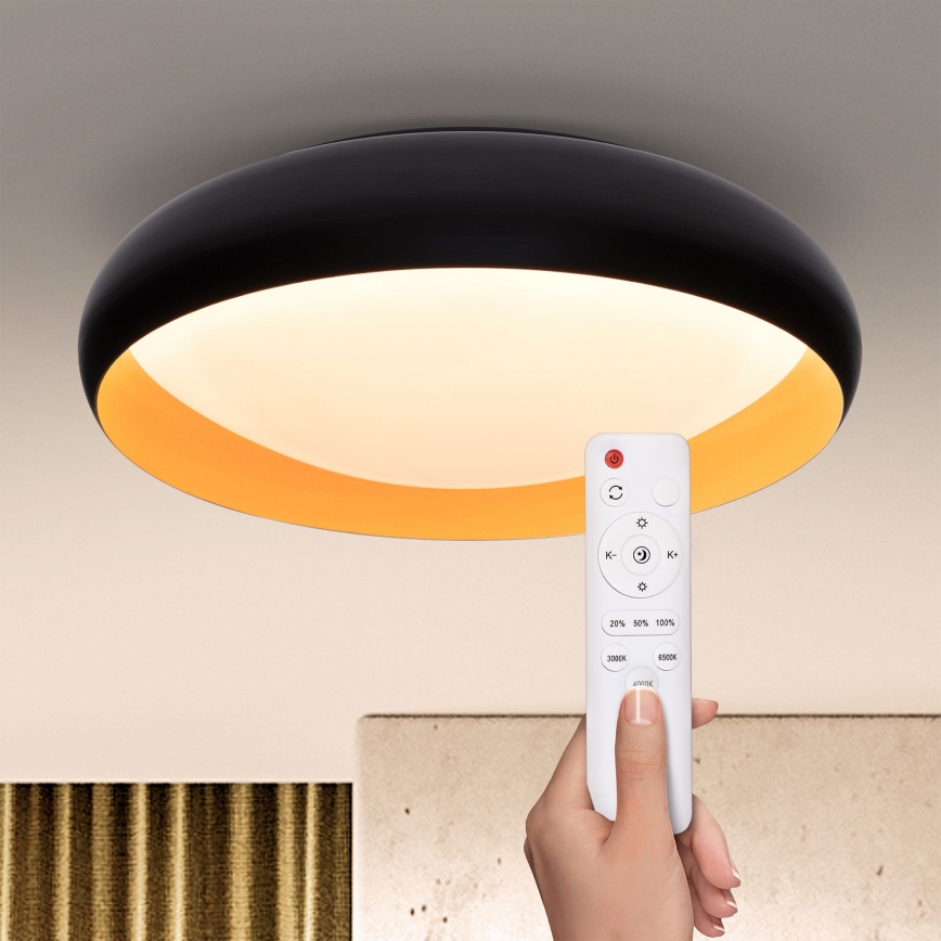 Brilagi - LED Димируем плафон LIVIA LED/48W/230V 3000-6500K Ø 42 см + дистанционно управление
