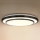 Brilagi - LED Димируем плафон LUCIANO LED/48W/230V 3000-6500K ø 39 см черен + дистанционно управление