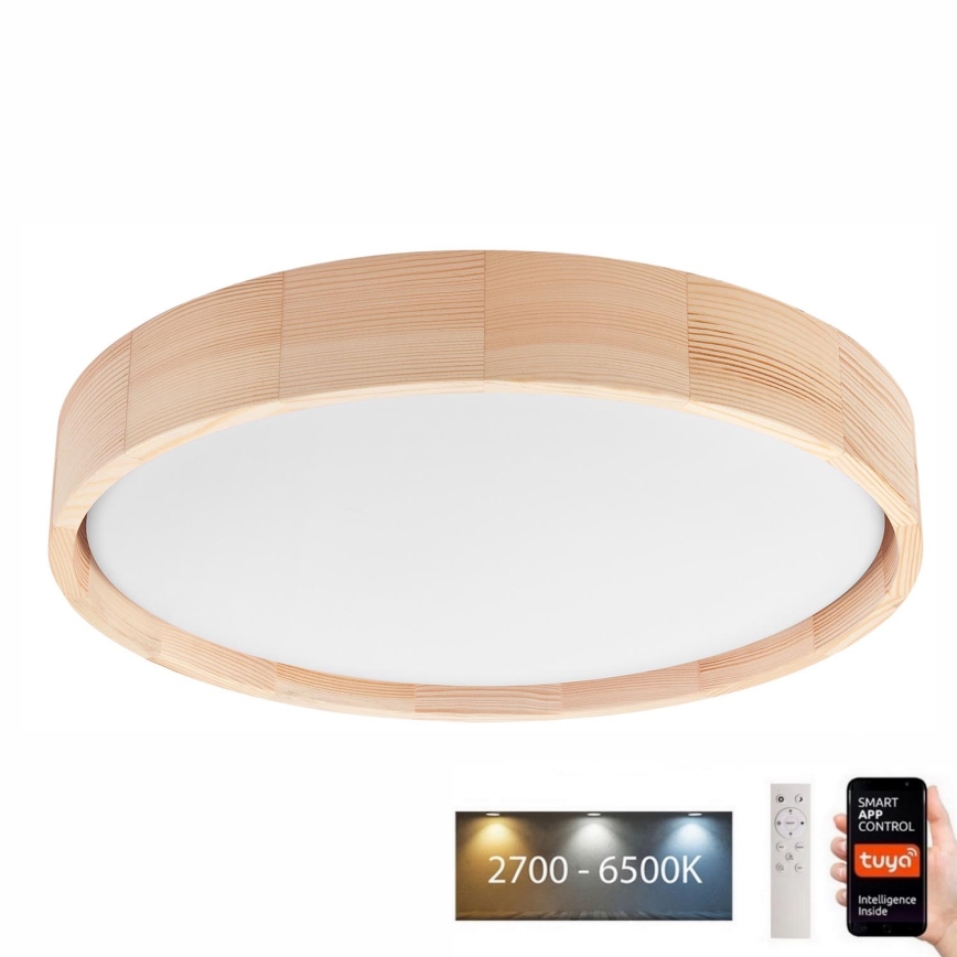 Brilagi - LED Димируем плафон MANAROLA SMART LED/24W/230V 2700-6500K Ø 41 см Wi-Fi + дистанционно управление Tuya