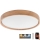 Brilagi - LED Димируем плафон MANAROLA SMART LED/36W/230V 2700-6500K дъб Ø 51 см Wi-Fi + дистанционно управление Tuya