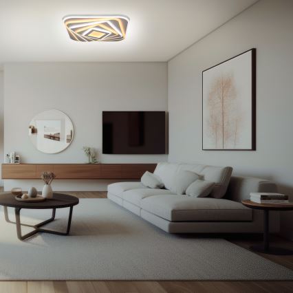 Brilagi - LED Димируем плафон MODERN LED/210W/230V 2700-6500K 55x55 см + дистанционно управление