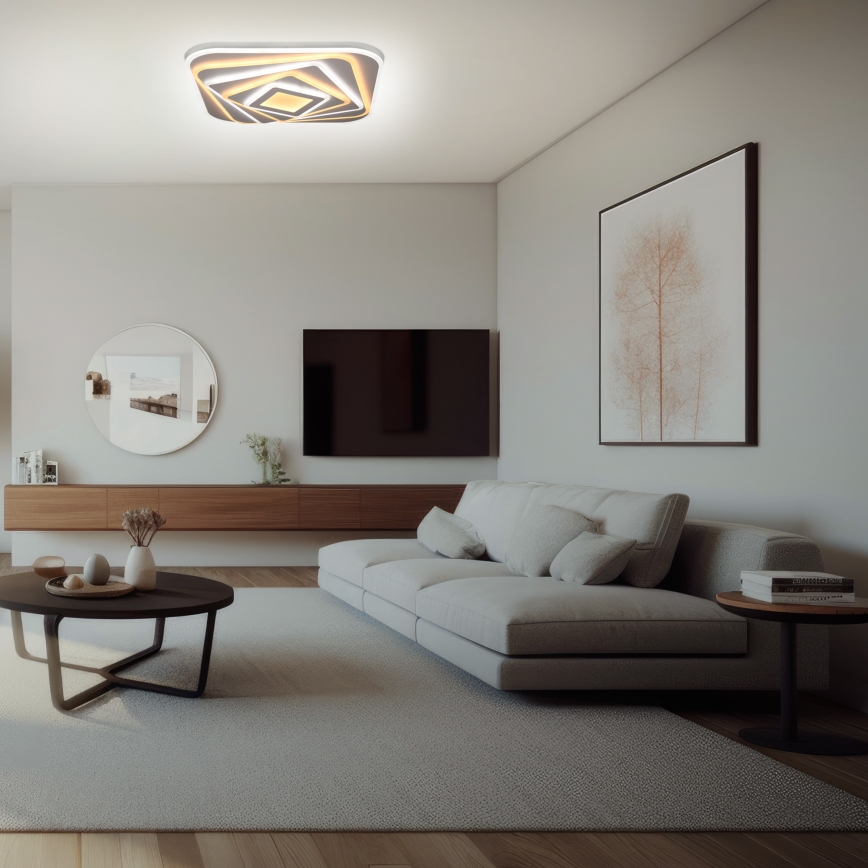 Brilagi - LED Димируем плафон MODERN LED/210W/230V 2700-6500K 55x55 см + дистанционно управление