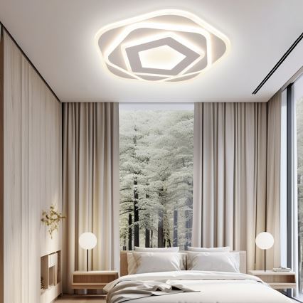 Brilagi - LED Димируем плафон MODERN LED/64W/230V 2700-6500K + дистанционно управление