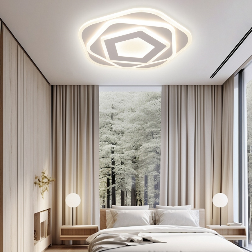 Brilagi - LED Димируем плафон MODERN LED/64W/230V 2700-6500K + дистанционно управление