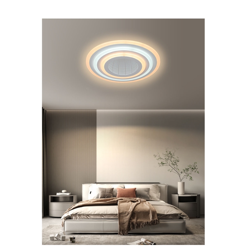 Brilagi - LED Димируем плафон MODERN LED/70W/230V 2700-6500K Ø 50 см + дистанционно управление