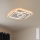 Brilagi - LED Димируем плафон MODERN LED/80W/230V 2700-6500K 52,5x52,5 см + дистанционно управление