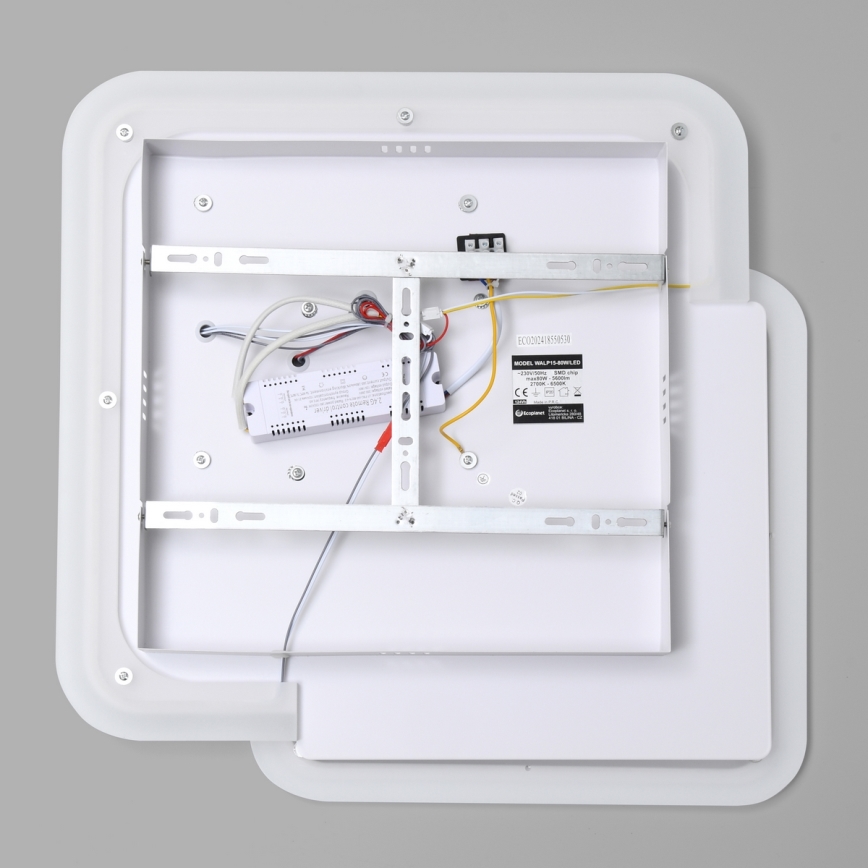 Brilagi - LED Димируем плафон MODERN LED/80W/230V 2700-6500K 52,5x52,5 см + дистанционно управление