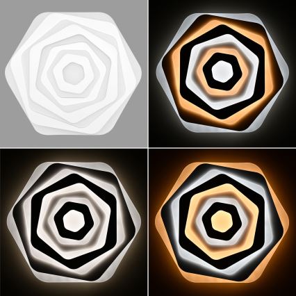 Brilagi - LED Димируем плафон MODERN LED/85W/230V 2700-6500K Ø 53 см + дистанционно управление