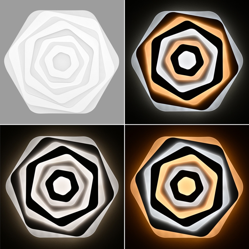 Brilagi - LED Димируем плафон MODERN LED/85W/230V 2700-6500K Ø 53 см + дистанционно управление