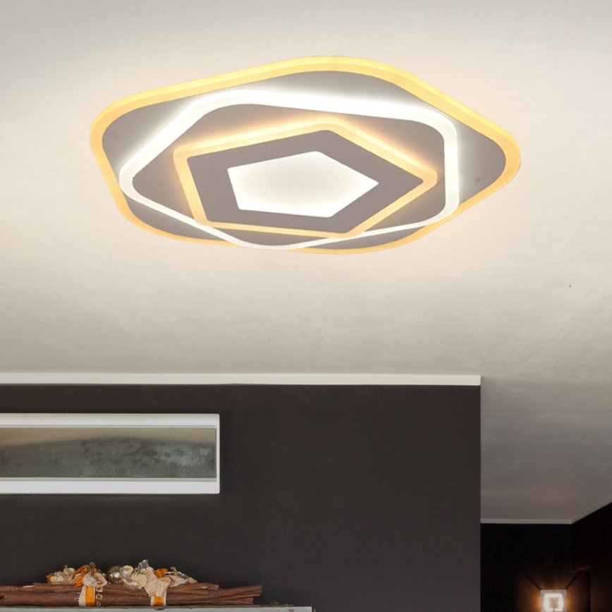 Brilagi - LED Димируем плафон MODERN MINI LED/53W/230V 3000/4000/6000K Ø 30 см + дистанционно управление