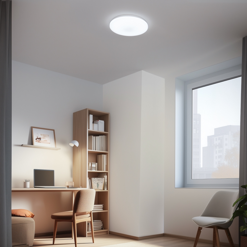 Brilagi - LED Димируем плафон OPAL LED/24W/230V  3000/4000/6500K + дистанционно управление