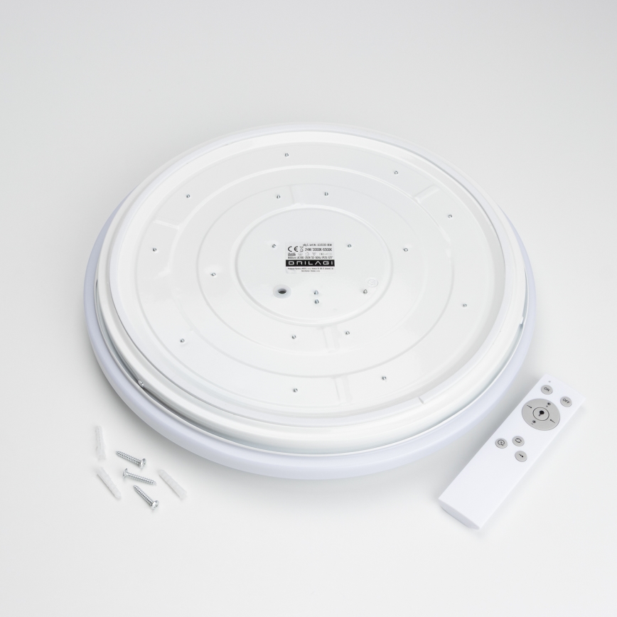 Brilagi - LED Димируем плафон OPAL LED/24W/230V  3000/4000/6500K + дистанционно управление
