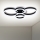 Brilagi - LED Димируем плафон ORBITS LED/49W/230V 3000/4000/6000K + дистанционно управление