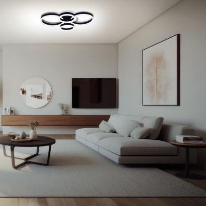 Brilagi - LED Димируем плафон ORBITS LED/49W/230V 3000/4000/6000K + дистанционно управление